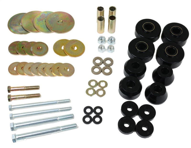 Energy Suspension 67-68 Chevrolet C-10 Pickup Black Body Mount Set 3.4174G 3.4174G Photo - Primary