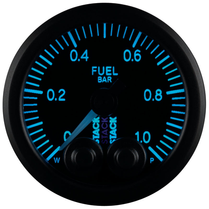 Autometer Stack 52mm 0-1 Bar M10 Male Pro-Control Fuel Pressure Gauge - Black ST3503 ST3503 User 9