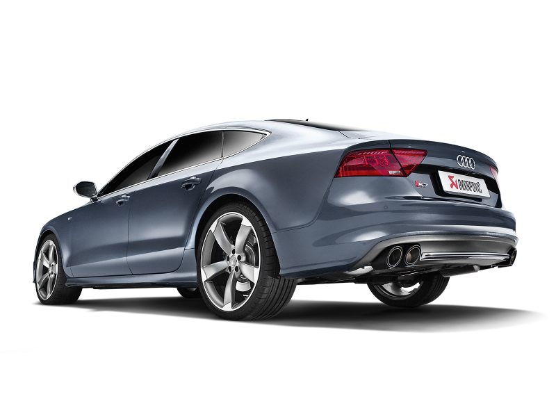 Akrapovic 13-17 Audi S6 Avant/Limousine (C7) Evolution Line Cat Back (Titanium) w/ Carbon Tips S-AU/TI/6H S-AU/TI/6H User 2