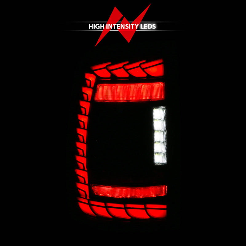 ANZO 19-24 RAM 2500/3500 Full LED Tail Lights SeqSig Black - Pair 311482A 311482A User 1