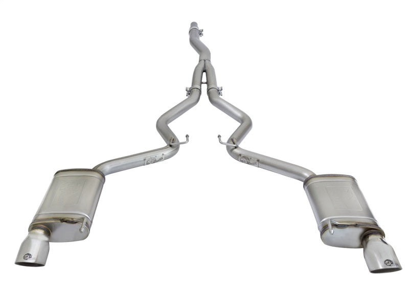 aFe POWER 49-33084-P MACH Force-Xp 304 SS Cat-Back Exhaust System 49-33084-P Photo - Unmounted