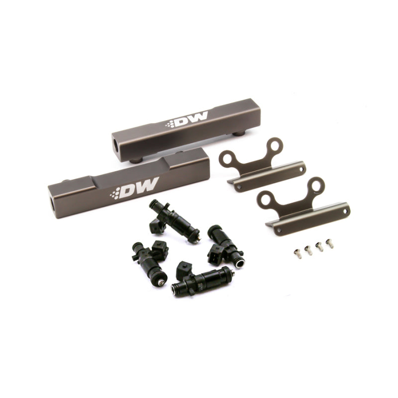 DeatschWerks Subaru upgrade fuel rails and 1200cc injectors 6-102-1200 Photo - Primary