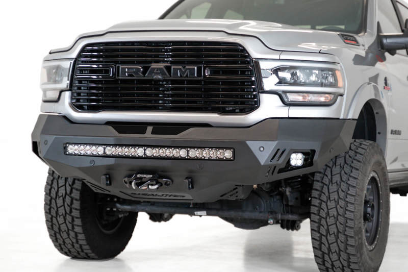 Addictive Desert Designs 19-20 RAM 2500/3500 Hammer Black Stealth Fighter Front Bumper F561423030103 F561423030103 Photo - Primary