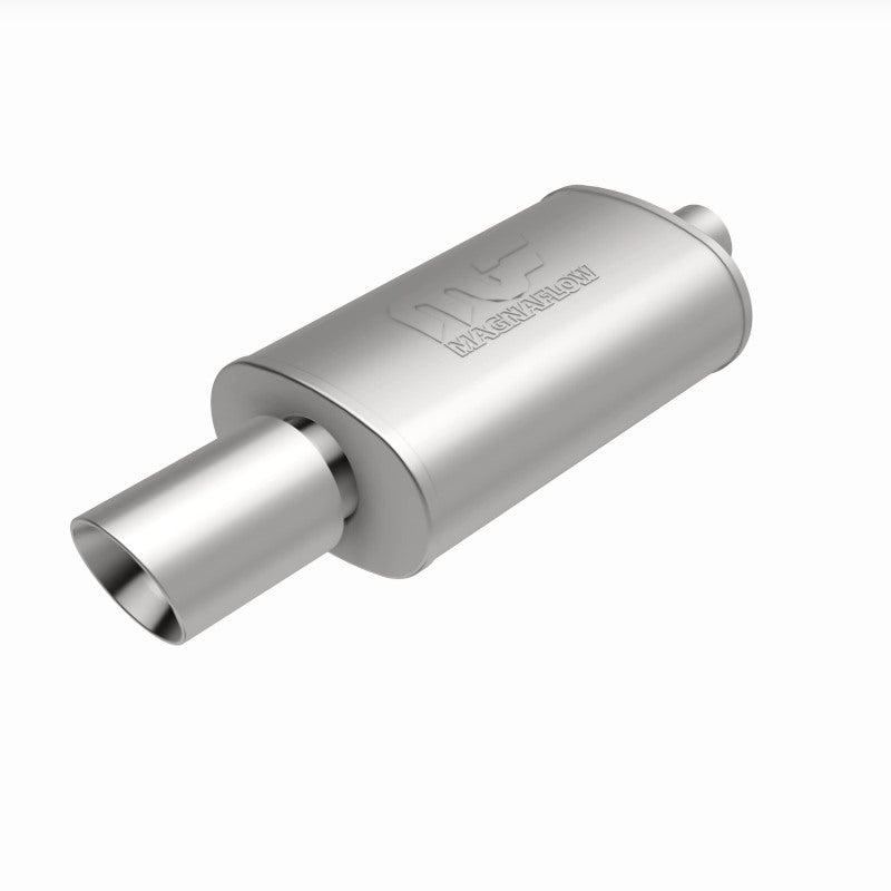 MagnaFlow 5" X 8" Oval Center/Center Performance Muffler With Tip 14829 360 Degree Image Set
