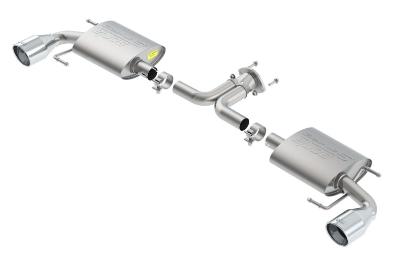 Borla 14-16 Mazda 3 2.0/2.5L AT/MT FWD S-Type Cat-Back Exhaust Single Split Rear Exit 11918 11918 Photo - Primary