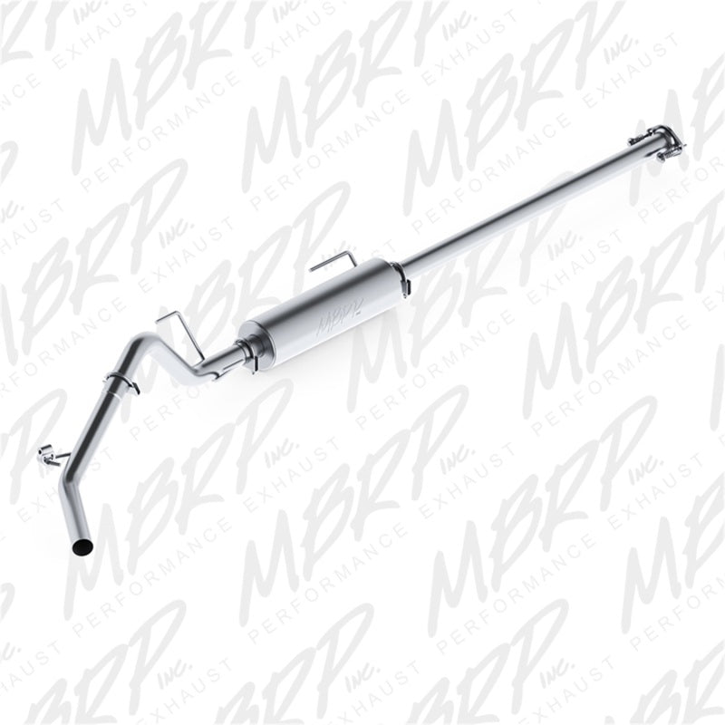 MBRP 2005-2013 Toyota Toyota Tacoma 4.0L EC/CC Cat Back Single Exit AL P Se S5326P Photo - Primary