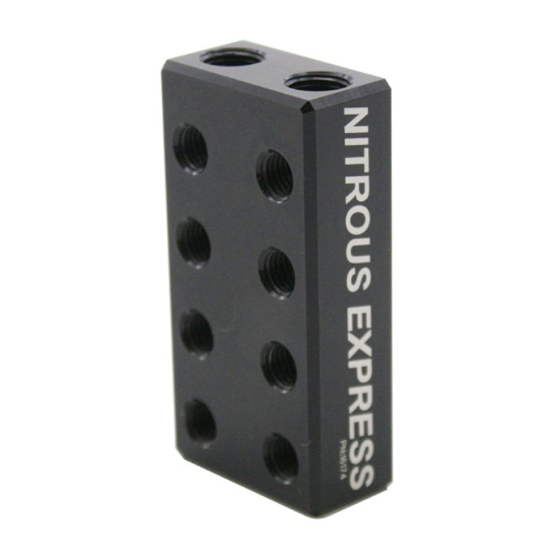 Nitrous Express 2 Inlet 16 Outlet Nitrous/Fuel Distribution Block 16174 16174 Photo - Primary