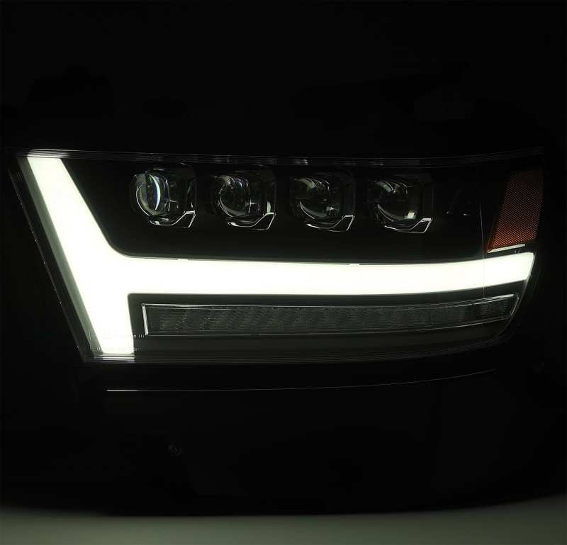AlphaRex 19-20 Ram 1500HD NOVA LED Proj Headlights Plank Style Gloss Blk w/Activ Lght/Seq Signal/DRL 880516 880516 User 2