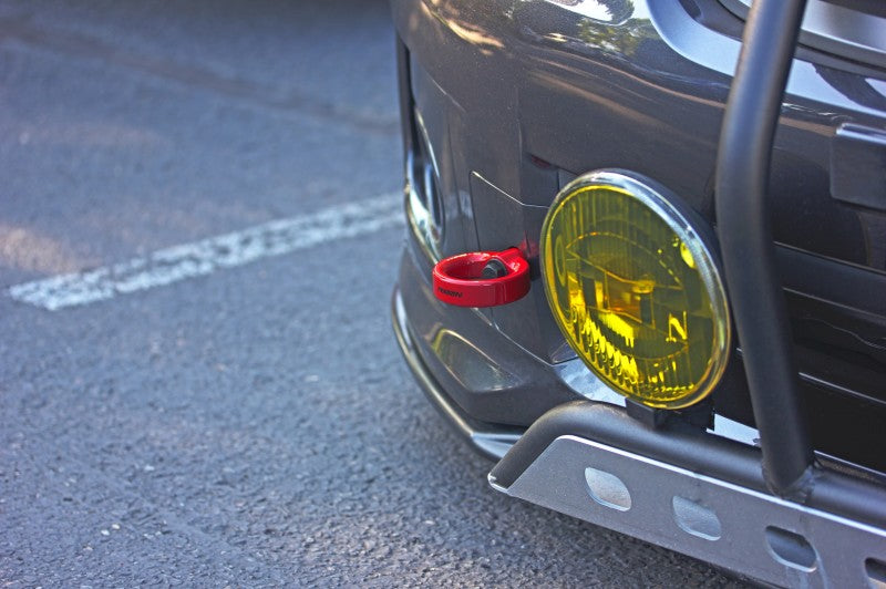 Perrin 08-14 Subaru WRX/STI Tow Hook Kit (Front) - Red PSP-BDY-231RD PSP-BDY-231RD Photo - Primary