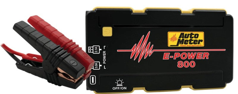 Autometer Jump Starter 12V Emergency Battery Pack 800A Peak/2220 MAH EP-800 EP-800 User 1