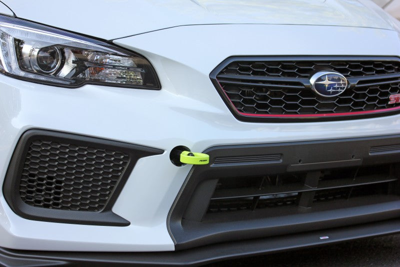 Perrin Tow Hook Kit - Front 2018+ Subaru WRX/STI - Neon Yellow PSP-BDY-235NY PSP-BDY-235NY Photo - Primary