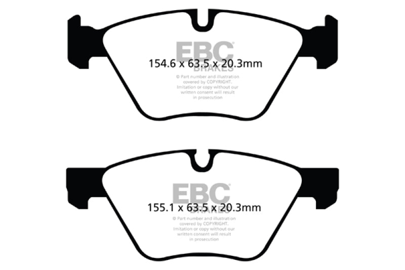 EBC Disc Brake Pad Set DP41493R Photo - Primary