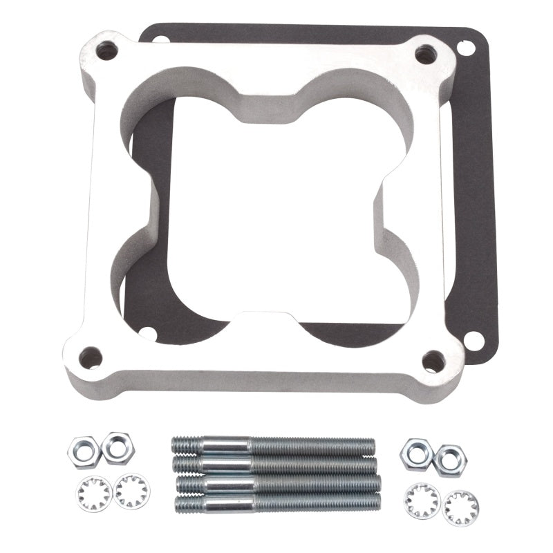 Edelbrock Carburetor Spacer - 4500-Style 1-Inches Cloverleaf 8718 Photo - Primary