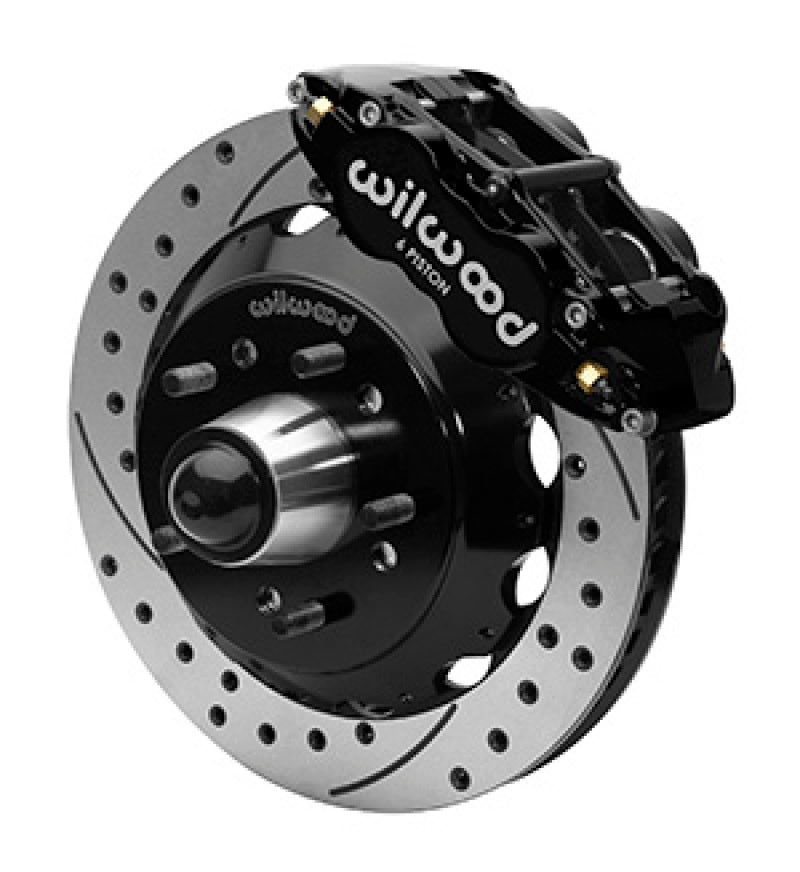 Wilwood Forged Narrow Superlite 6R Front Big Brake Kit 13.06in Drilled Rotors 88-98 C1500 - Black 140-15949-D 140-15949-D User 1