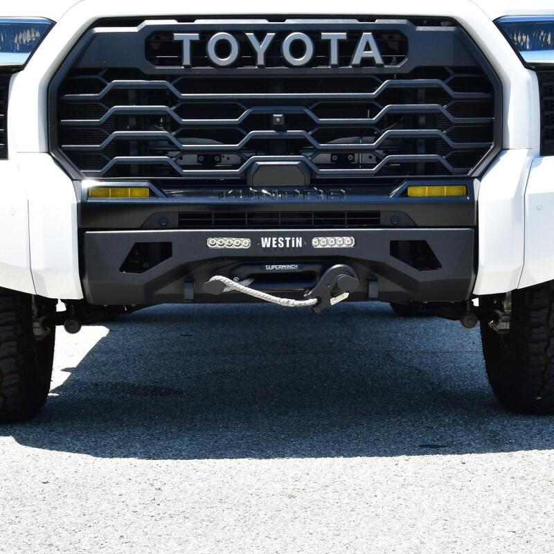 Westin 22-23 Toyota Tundra Pro-Series Front Bumper - Textured Black 58-411285 58-411285 Photo - Mounted