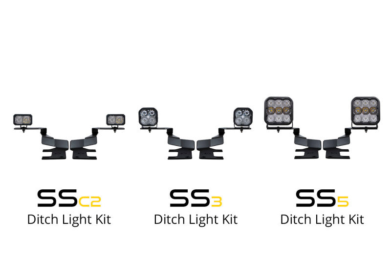 Diode Dynamics 17-22 Ford F250/F350/F450/F550 Super Duty Stage Series Backlit Ditch Light Kit DD7551P DD7551P User 4