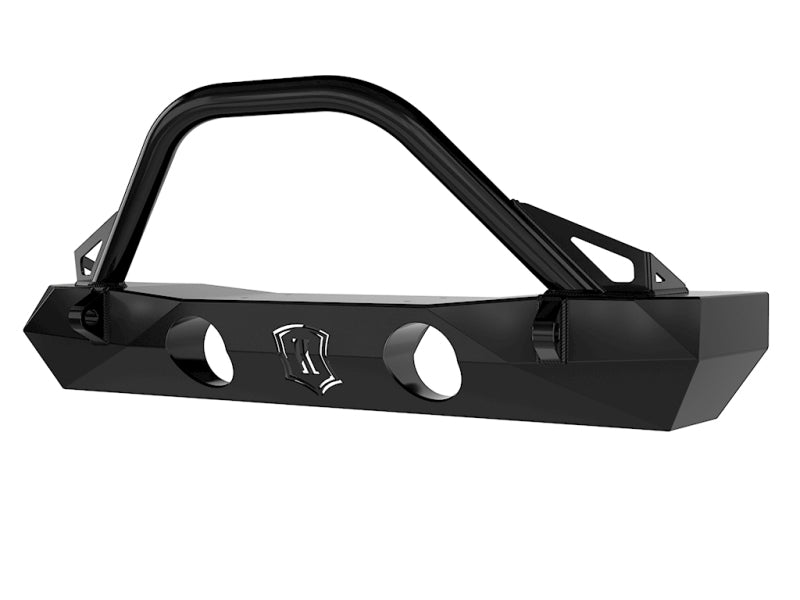 ICON 2018+ Jeep Wrangler JL / 2020+ Jeep Wrangler JT Pro Series Front Bumper w/Bar/Tabs 25164 25164 Photo - Unmounted