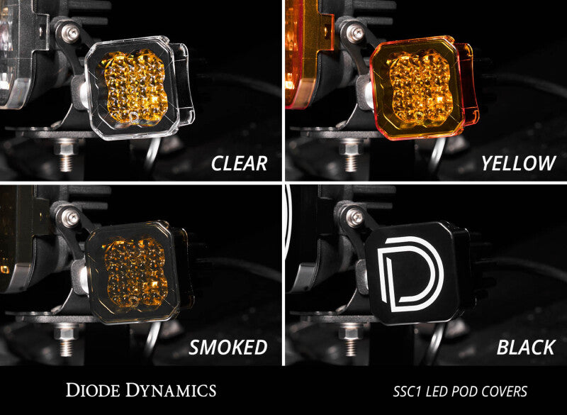 Diode Dynamics Stage Series C1 LED Pod Cover - Yellow Each DD6605 DD6605 User 2