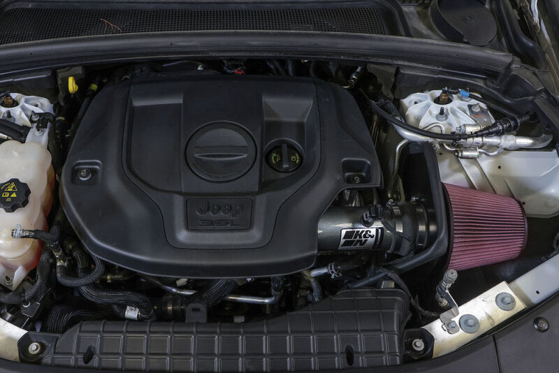 K&N Engineering K&N 22-24 Jeep Grand Cherokee L/WL 3.6L V6 Performance Air Intake System 77-1587KC 77-1587KC Photo - Mounted