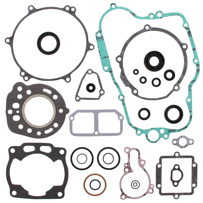 Vertex Pistons Vertex Gaskets 1988 Kawasaki KX125 Complete Gasket Kit w/ Oil Seals 811426 811426 Photo - Primary