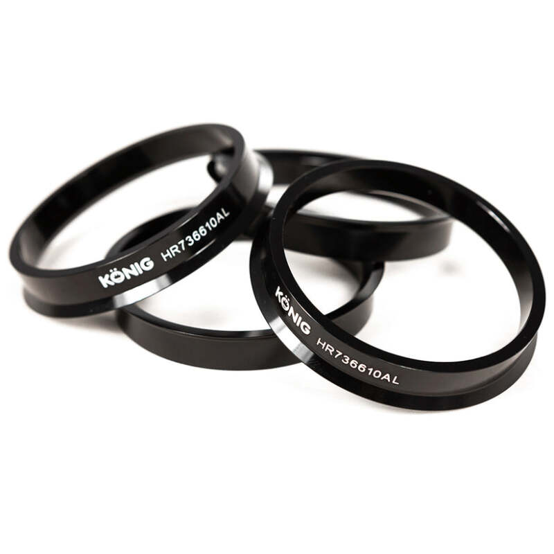 Konig Aluminum Hub Ring Set (4pcs) - 73.1mm O.D. / 66.1mm I.D. HR736610AL HR736610AL User 1