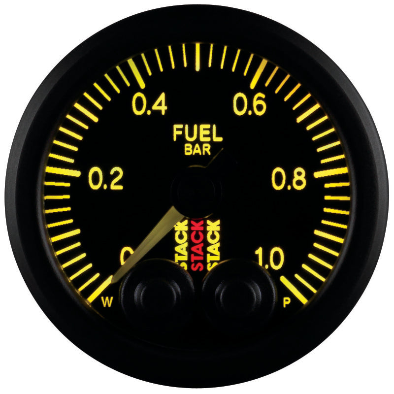 Autometer Stack 52mm 0-1 Bar M10 Male Pro-Control Fuel Pressure Gauge - Black ST3503 ST3503 User 5