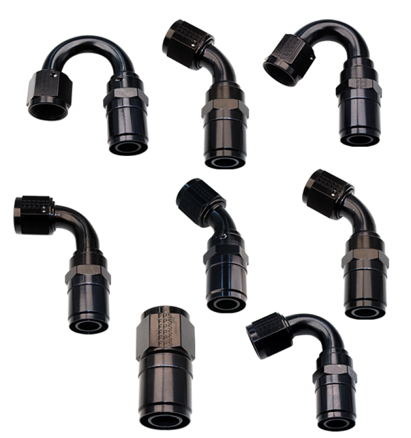 Fragola -8AN Race-Rite Crimp-On Hose End 45 Degree 2604508 2604508 Photo - Primary