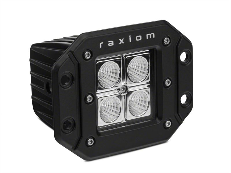 Raxiom 3-In Flush Mount 4-LED Off Road Light Flood Beam Universal (Some Adaptation May Be Required) J106727 J106727 Photo - Close Up
