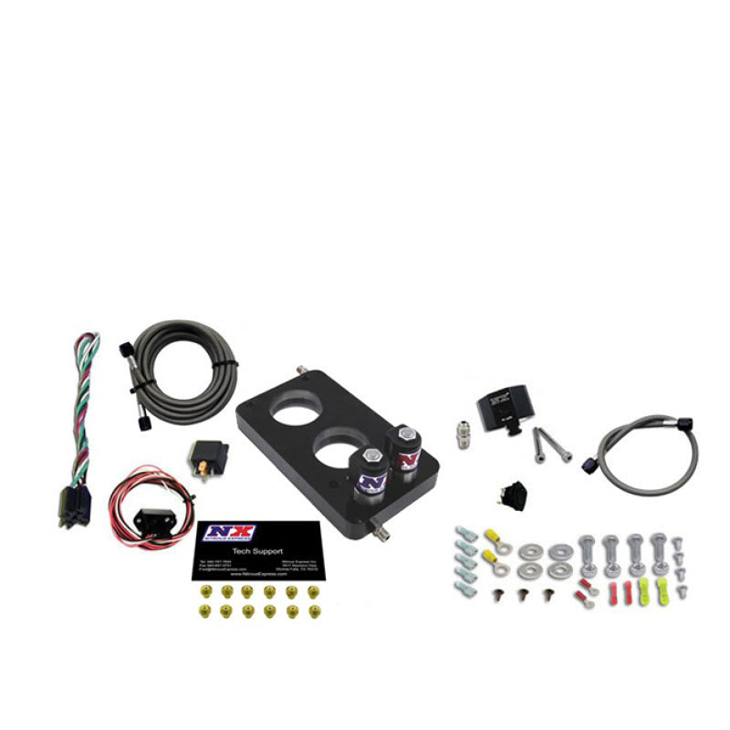 Nitrous Express 05-10 Ford Mustang 4.6L 3 Valve Nitrous Plate Kit (50-150HP) w/o Bottle 20947-00 20947-00 Photo - Primary