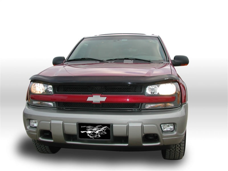 Stampede Vigilante Premium Hood Protector,Smoke,For 2002-2009 Chevrolet 3025-2 Photo - Mounted