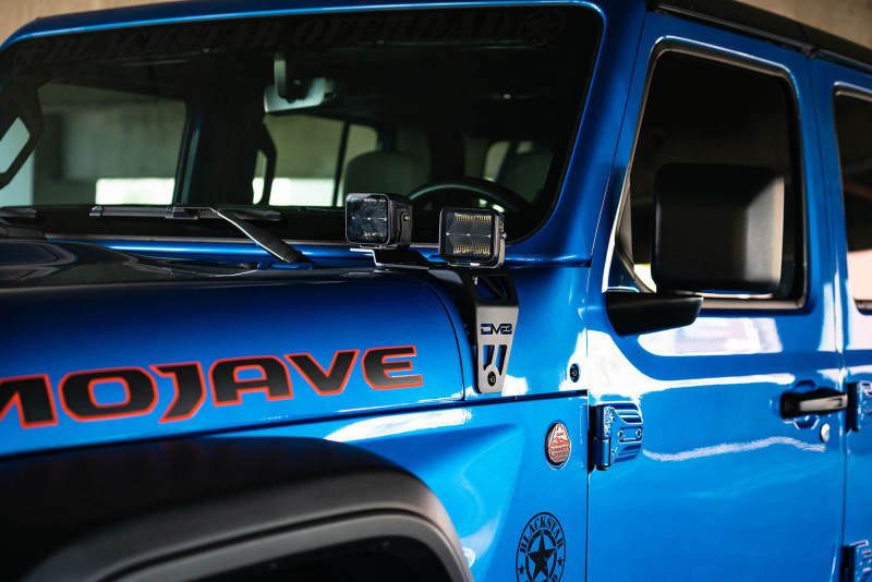 DV8 Offroad 20-22 Jeep JL 392/ Jeep JT Mojave Edition Dual Pod Light Mounts LBJL-06 LBJL-06 User 9