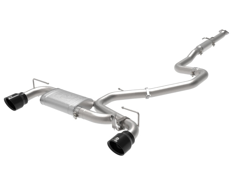 aFe Hyundai Veloster N 21-22 L4-2.0L (t) Takeda Cat-Back Exhaust System- Black Tips 49-37030-B 49-37030-B Photo - Primary