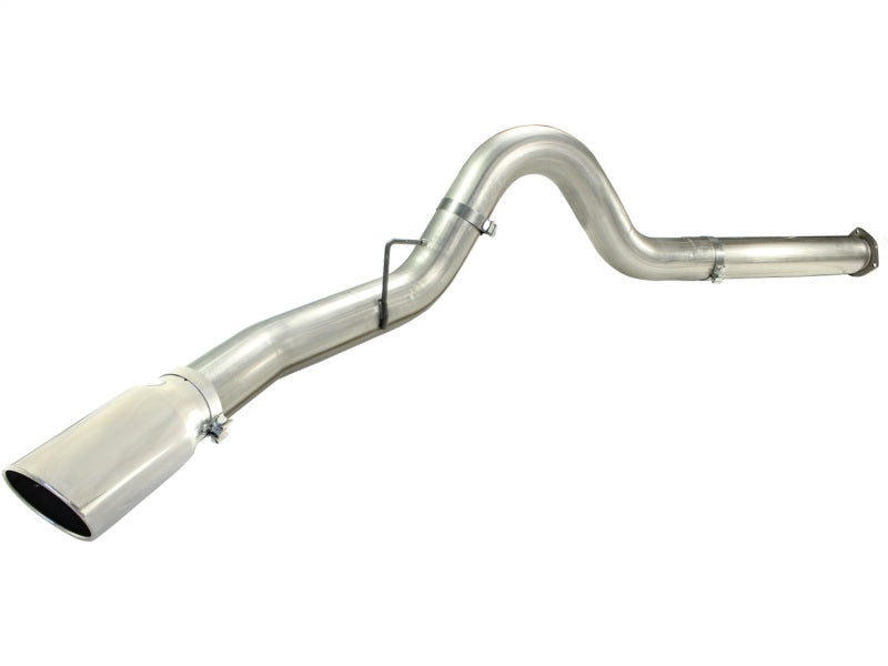 aFe POWER 49-43055-P Large Bore-HD 5" 409 SS DPF-Back Exhaust System 49-43055-P Photo - Unmounted