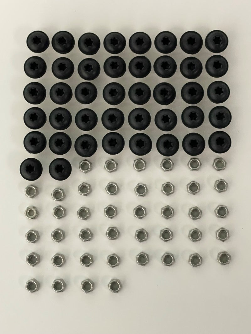 EGR Black Stainless Steel Powdercoated Bolt Kit KITUSA0012-1 KITUSA0012-1 Photo - Primary