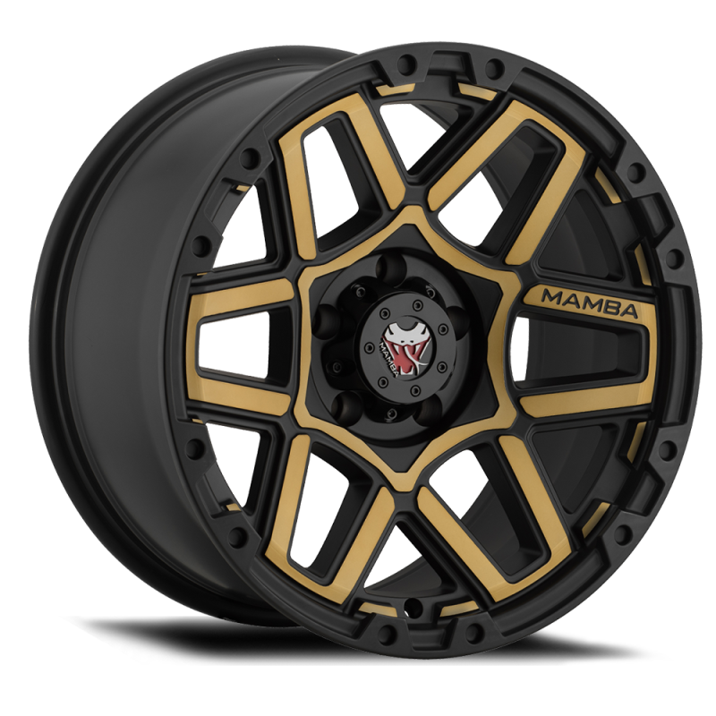 Mamba M23 Wheel Matte Black w/ Bronze Face 20x9 +12 6x135 M232936128 User 1