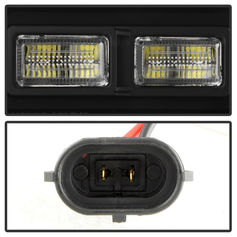 SPYDER 14-21 Jeep Grand Cherokee Proj Headlights - Halogen Model Only - PRO-YD-JGC14HALSI-SBGR-BK 5088949 5088949 Photo - Unmounted