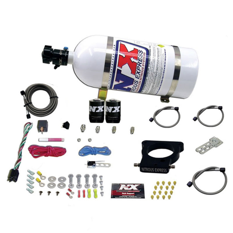 Nitrous Express LS 78mm 3-Bolt Plate System (50-350HP) W/ 10Lb Bottle 20935-10 Photo - Primary