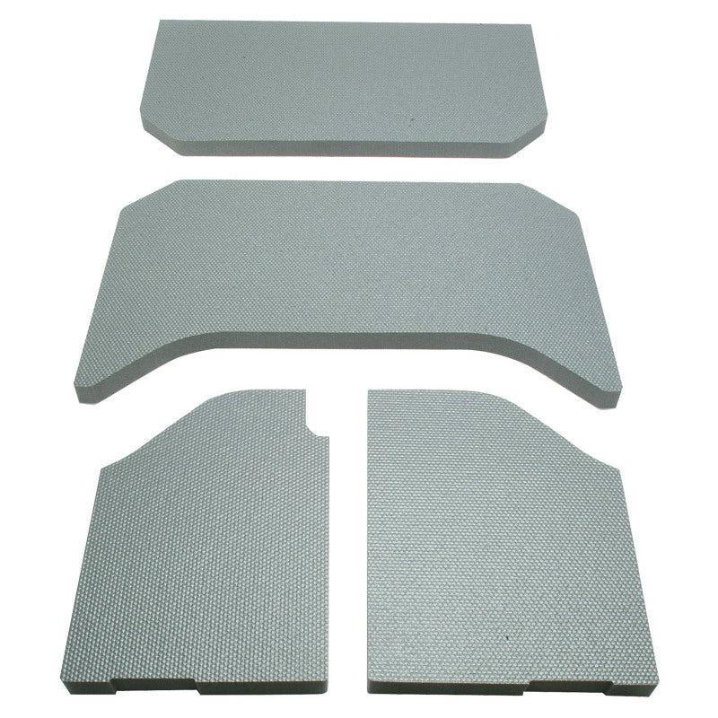 DEI 07-10 Jeep Wrangler JK 4-Door Boom Mat Headliner - 4 Piece - Gray 50133 50133 Photo - Primary