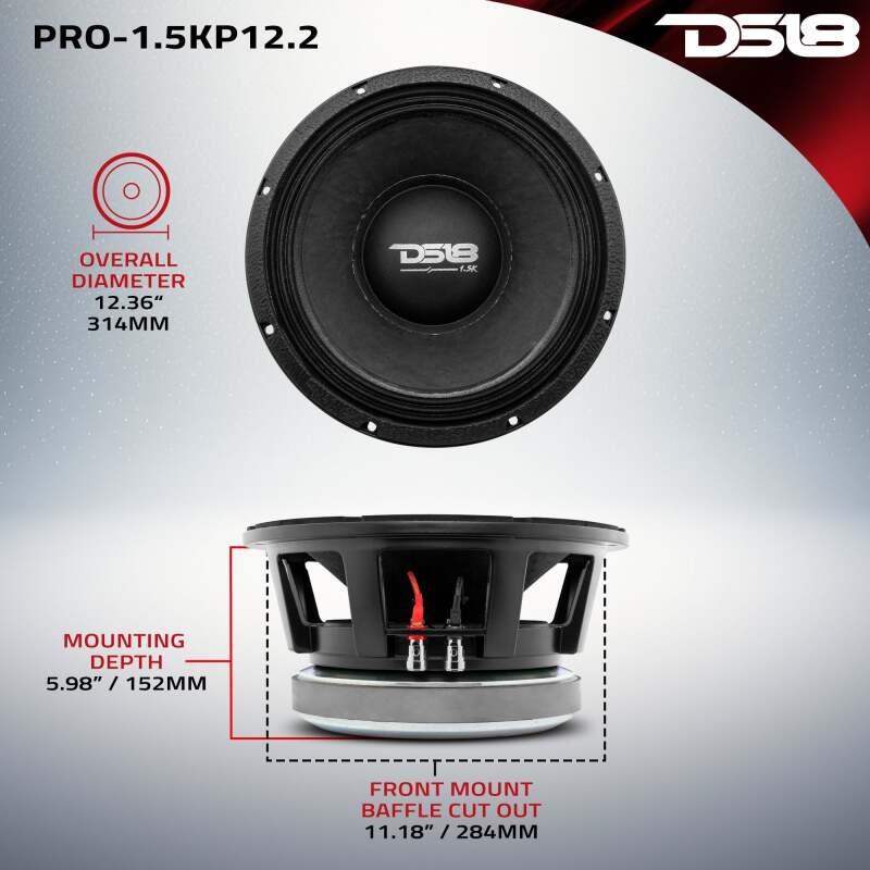 DS18 DSE Pancadao Mid-Bass Loudspeakers Audio, Video & Radios Speakers main image