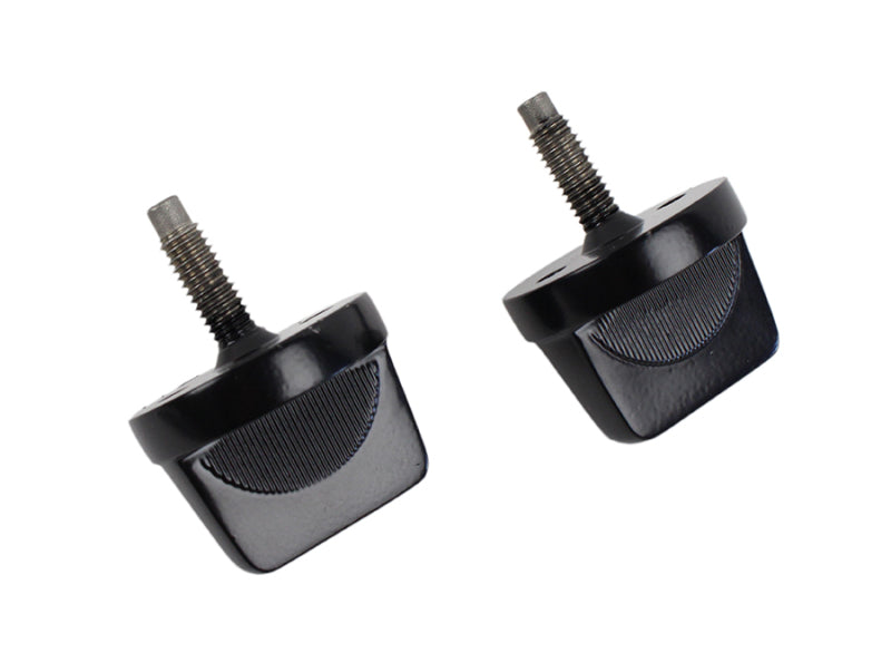 Kentrol 76-95 Jeep CJ/Wrangler YJ Windshield Knobs Pair - Powdercoat Black 50510 50510 Photo - Primary