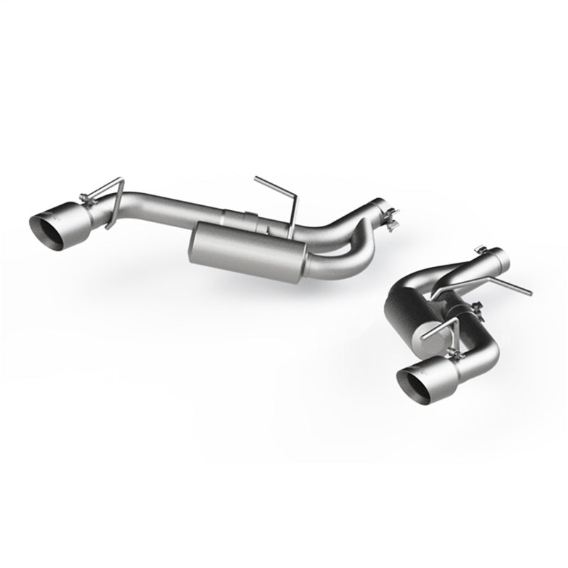 MBRP 16+ Chevrolet Camaro 2.5in Aluminum Non NPP Axle Back Exhaust System S7038AL Photo - Primary