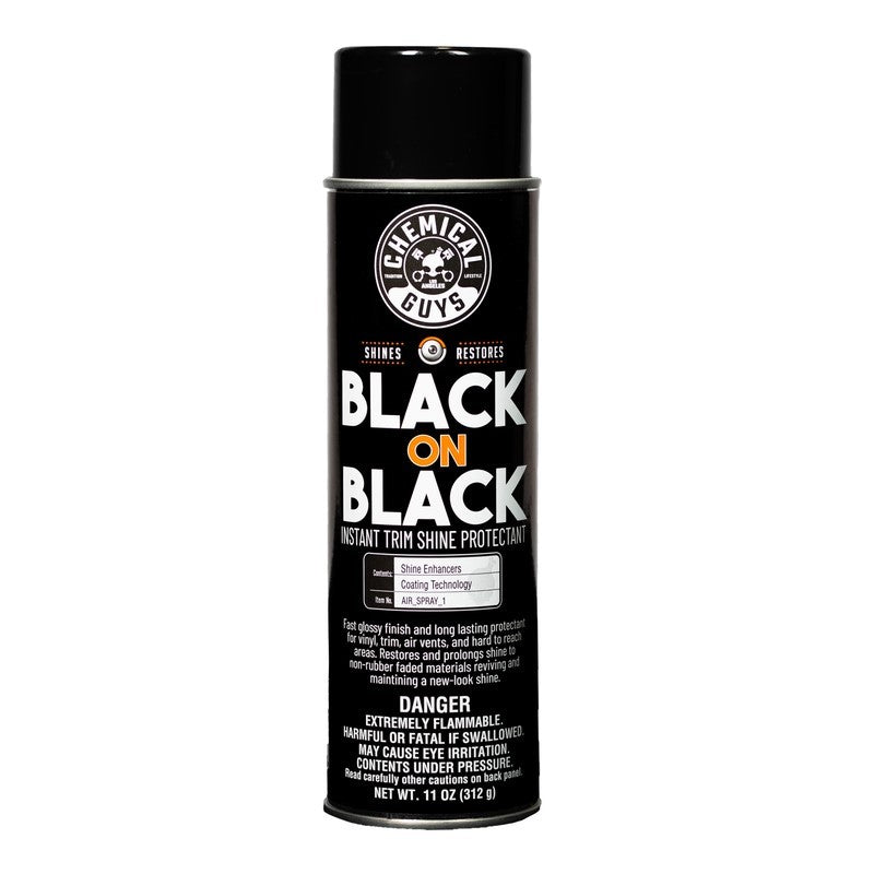 Chemical Guys Black on Black Instant Trim Shine Spray Dressing - 11oz (P6) AIR_SPRAY_1 AIR_SPRAY_1 User 1