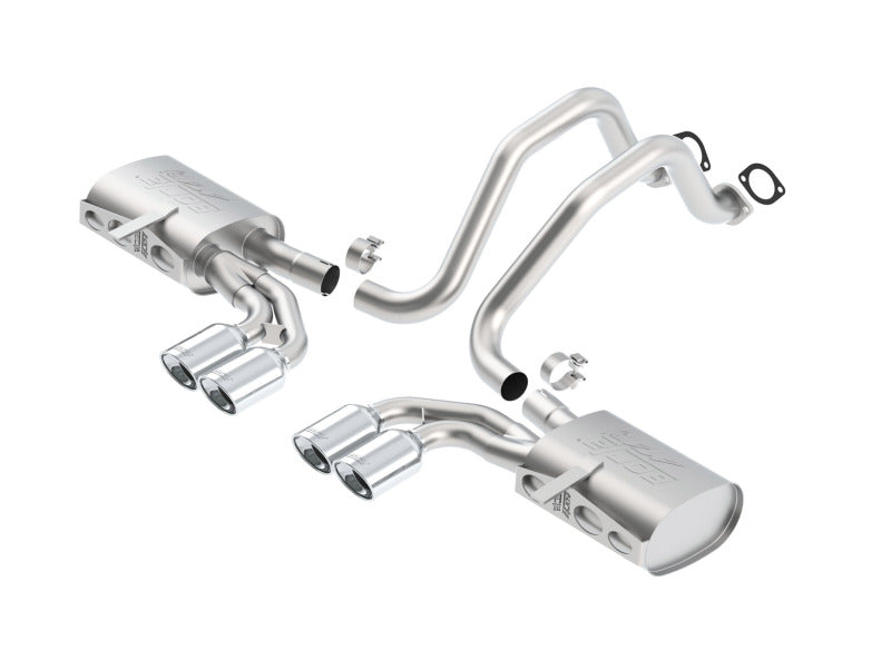 Borla 97-04 Chevrolet Corvette 5.7L 8cyl ATAK SS Catback Exhaust 140428 140428 Photo - Primary
