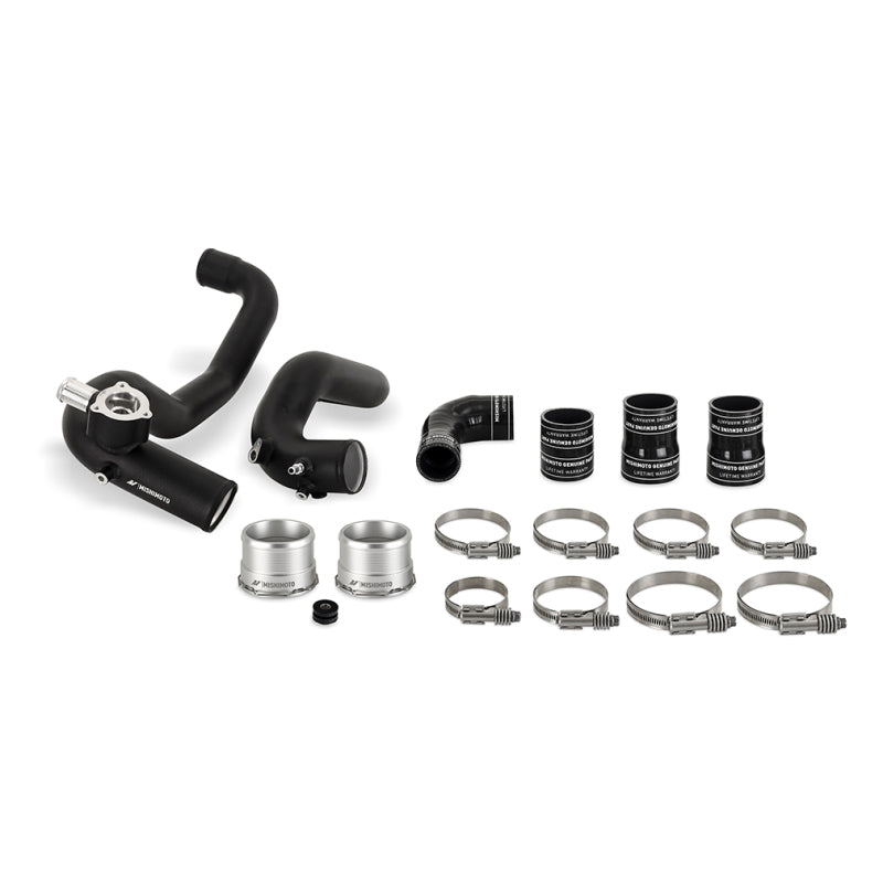 Mishimoto 21+ Bronco 2.3L Intercooler Pipe Kit Micro Wrinkle Black MMICP-BR23-21MWBK MMICP-BR23-21MWBK Photo - Primary