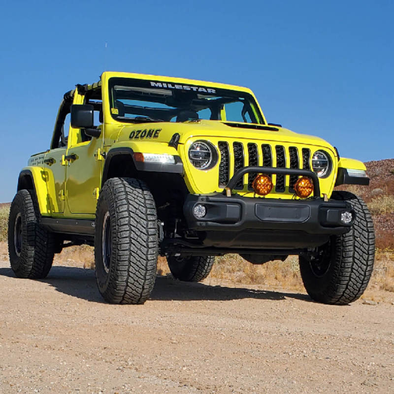ARB Nacho Jeep JL / JT 3 Piece Modular Bumper Quatro Fog Mount V3JW2 V3JW2 Photo - lifestyle view