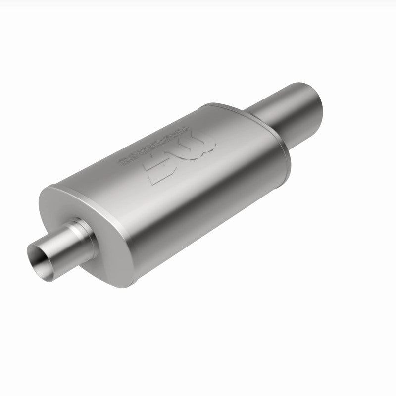 MagnaFlow 5" X 8" Oval Center/Center Performance Muffler With Tip 14851 360 Degree Image Set