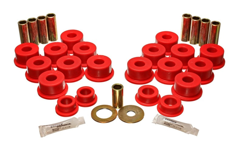 Energy Suspension Control Arm Bushing Set Red Toyota 4Runner All 1990-1995 8.3107R Photo - Primary