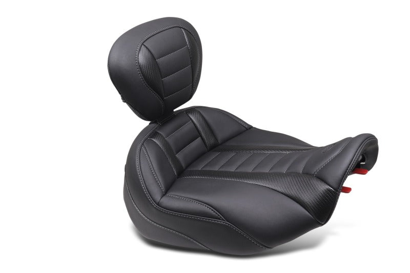 Mustang Motorcycle Mustang 23-24 HD CVO Road Glide(ST), 2024 Rd Glide and Street Glide Deluxe Touring Solo Seat - Black 89401 89401 User 1
