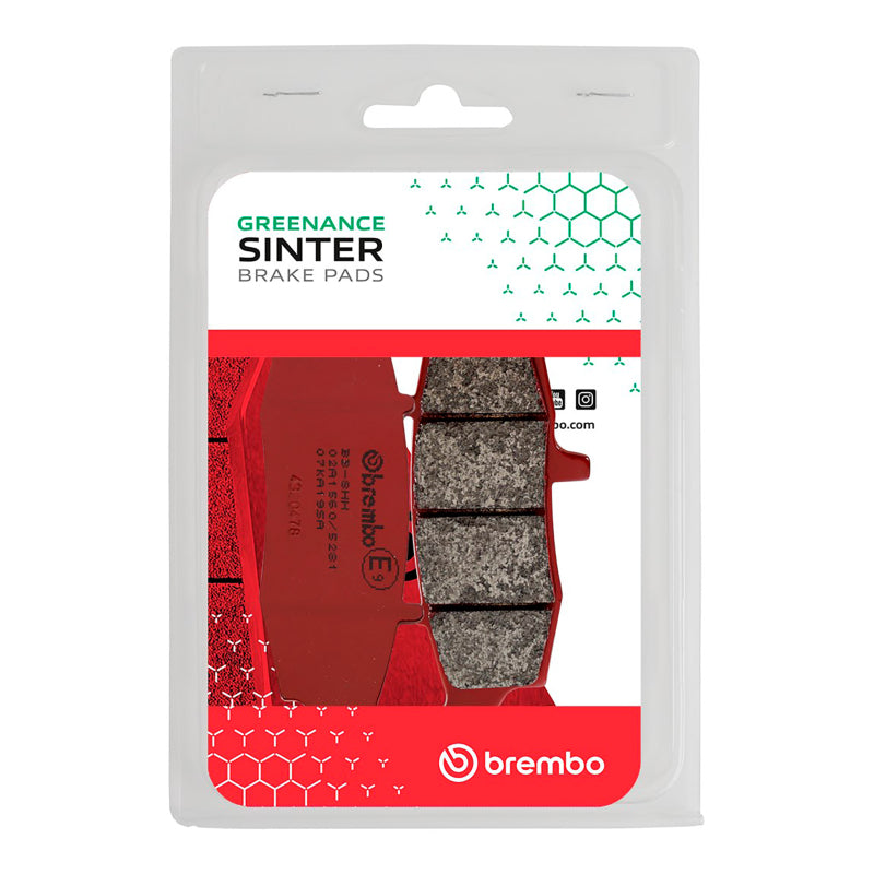 Brembo OE 11-11 Kawasaki Ninja R Left 400cc Sinter Brake Pad - Front 07KA19SA 07KA19SA User 1
