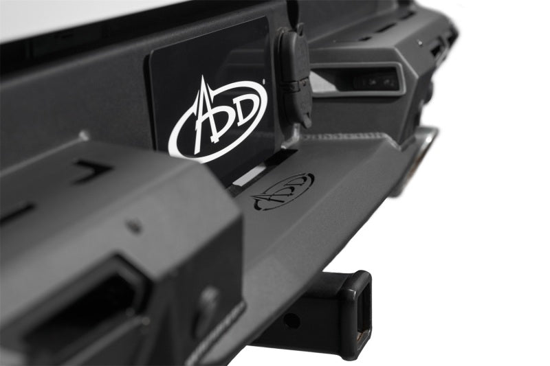 Addictive Desert Designs 19-24 RAM 1500 Black Label Rear Bumper R55020NA0103 R55020NA0103 Photo - Mounted